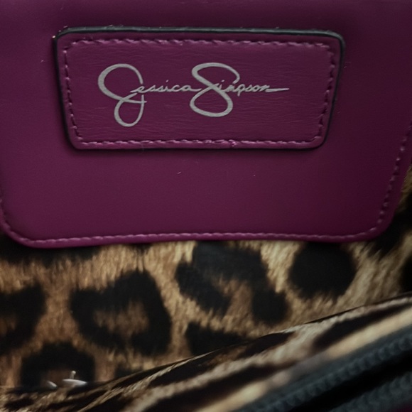 Jessica simpson quilted wallet clutch purple - Picture 3 of 4